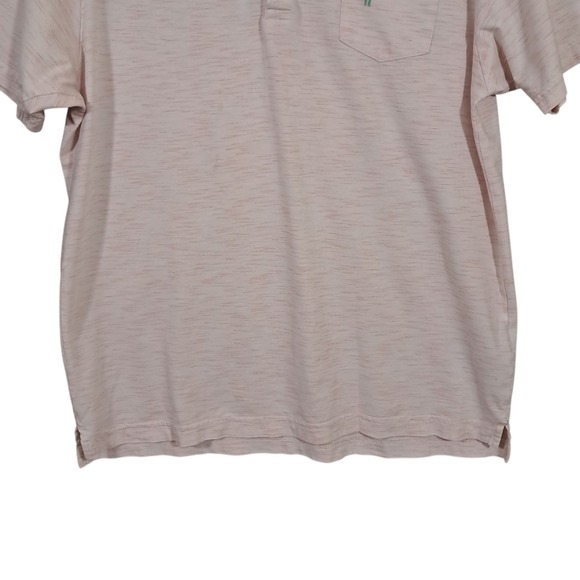 William Murray Golf Polo Shirt Mens Large PInk Heather Stretch Murray Chill - Picture 5 of 13